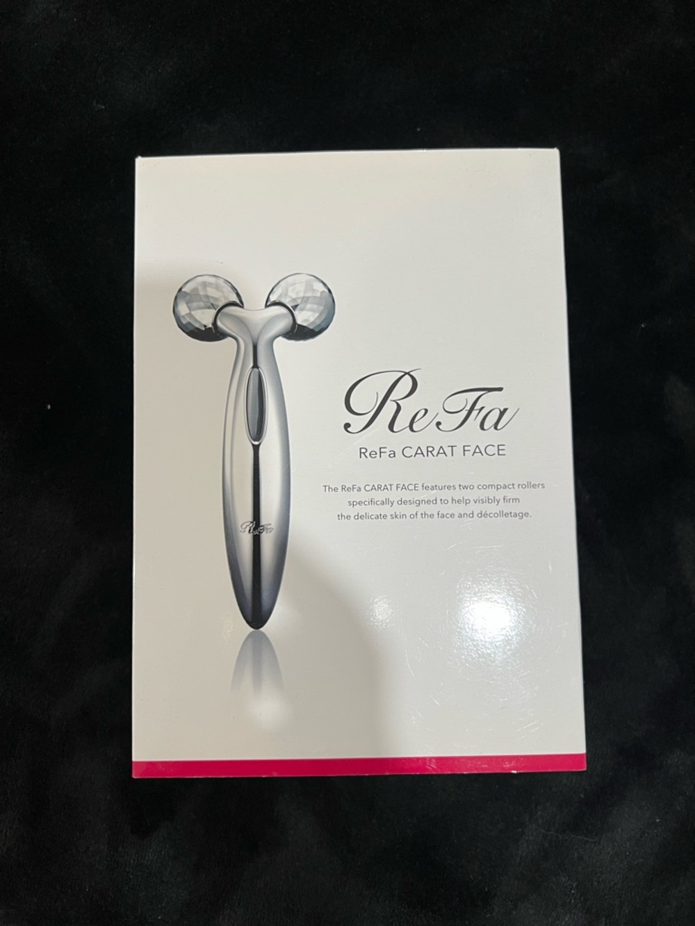 ReFa Carat Face Facial Roller - Silver